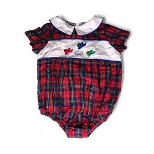Vintage Boys Bubble Outfit 6/9 Months